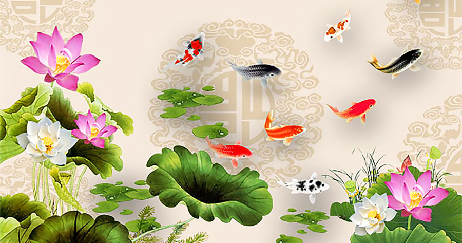 mua tranh treo tết