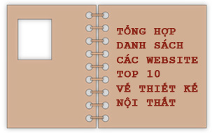 Danh sách các website Top 10 về thiết kế nội thất
