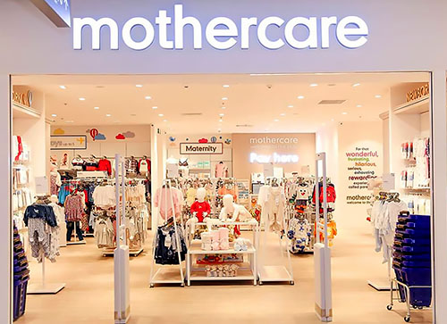 thi công nội thất cửa hàng Mothercare @ Estella Place