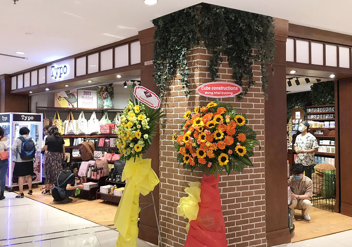 khai trương typo saigon centre