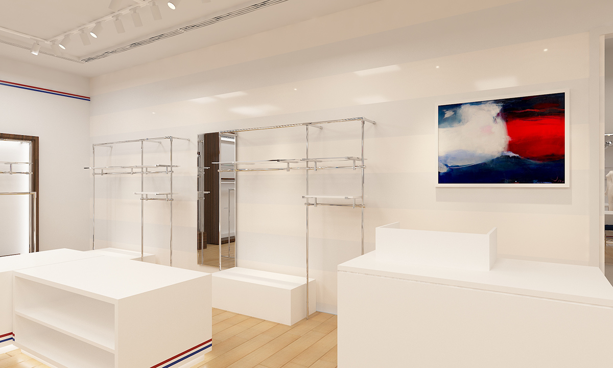 thiết kế nội thất tommy hilfiger