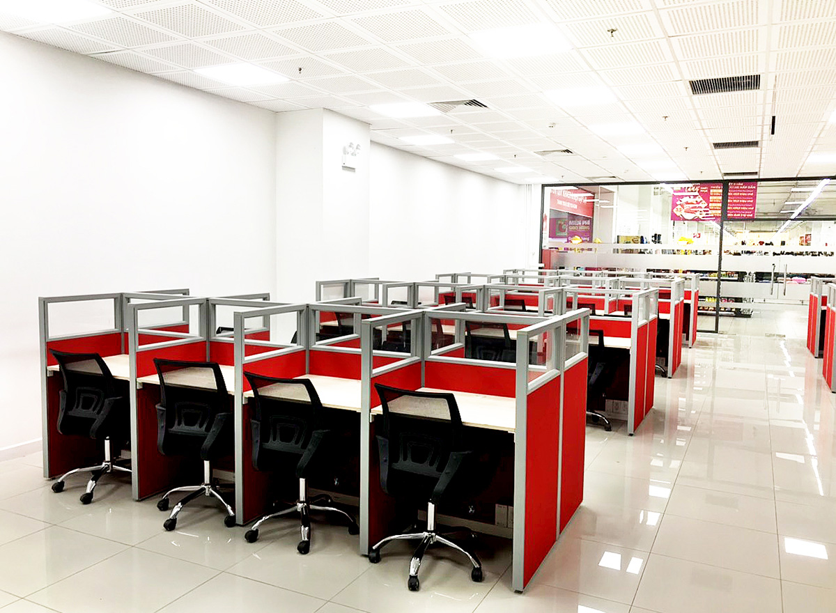 thiết kế văn phòng call center