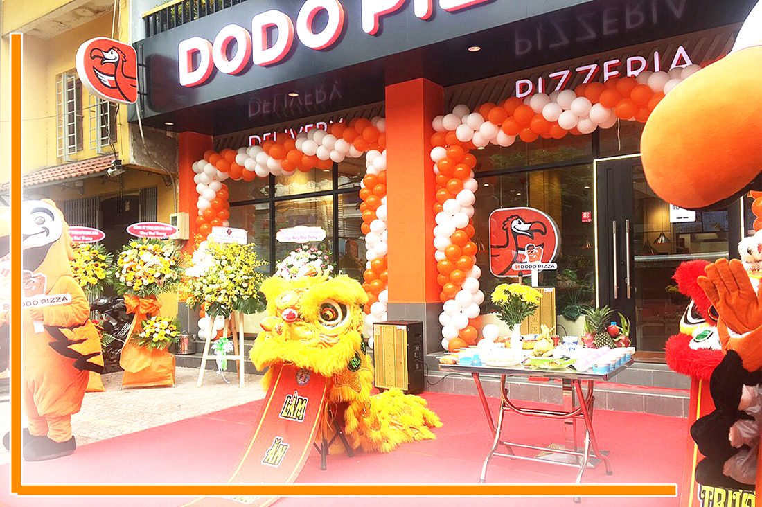 dodo pizza bàu cát khai trương