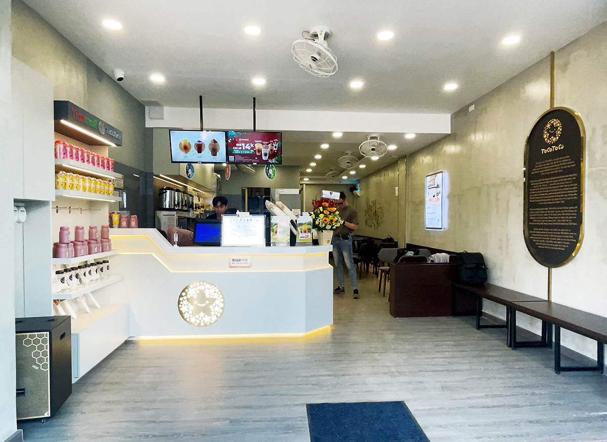 trà sữa 77 trần trọng cung