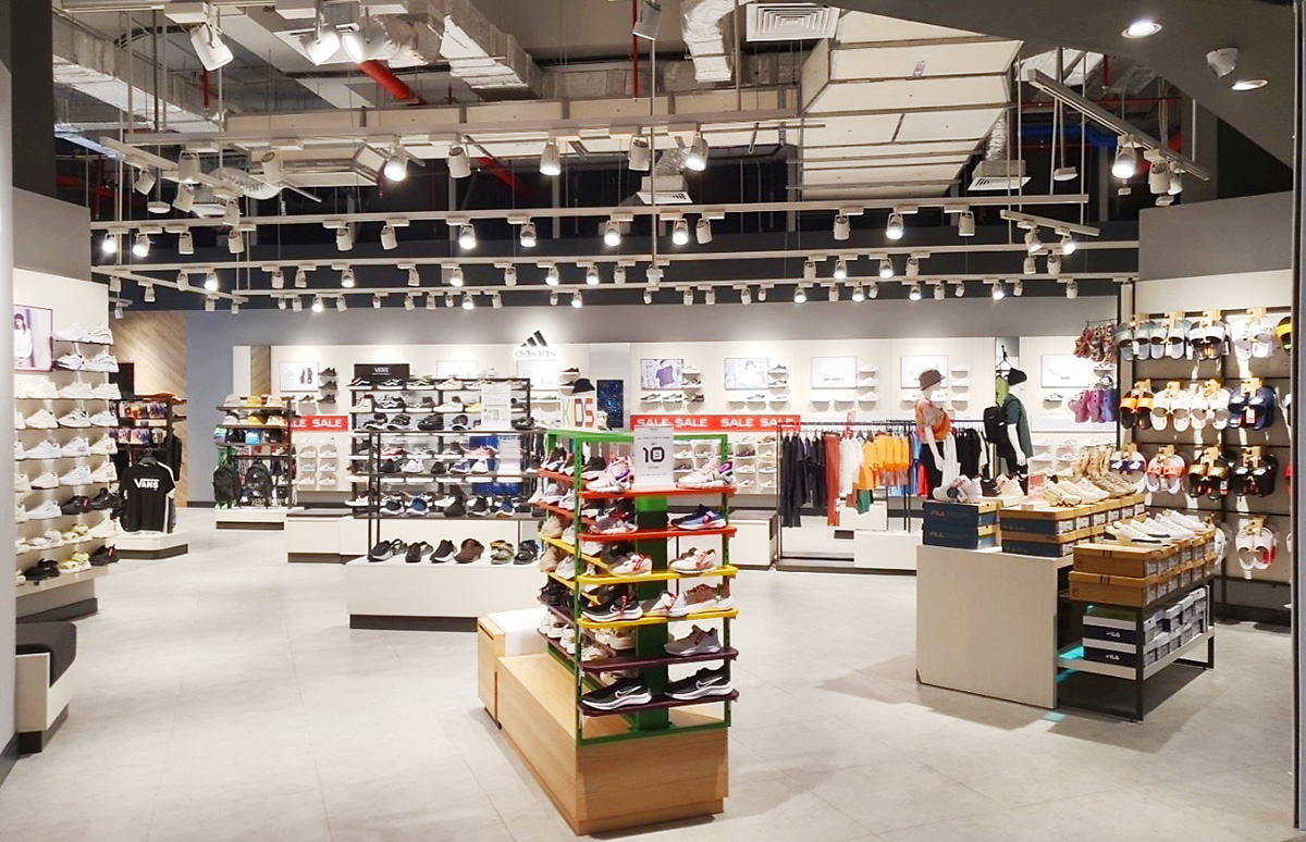 thi công nội thất abc mart bình dương