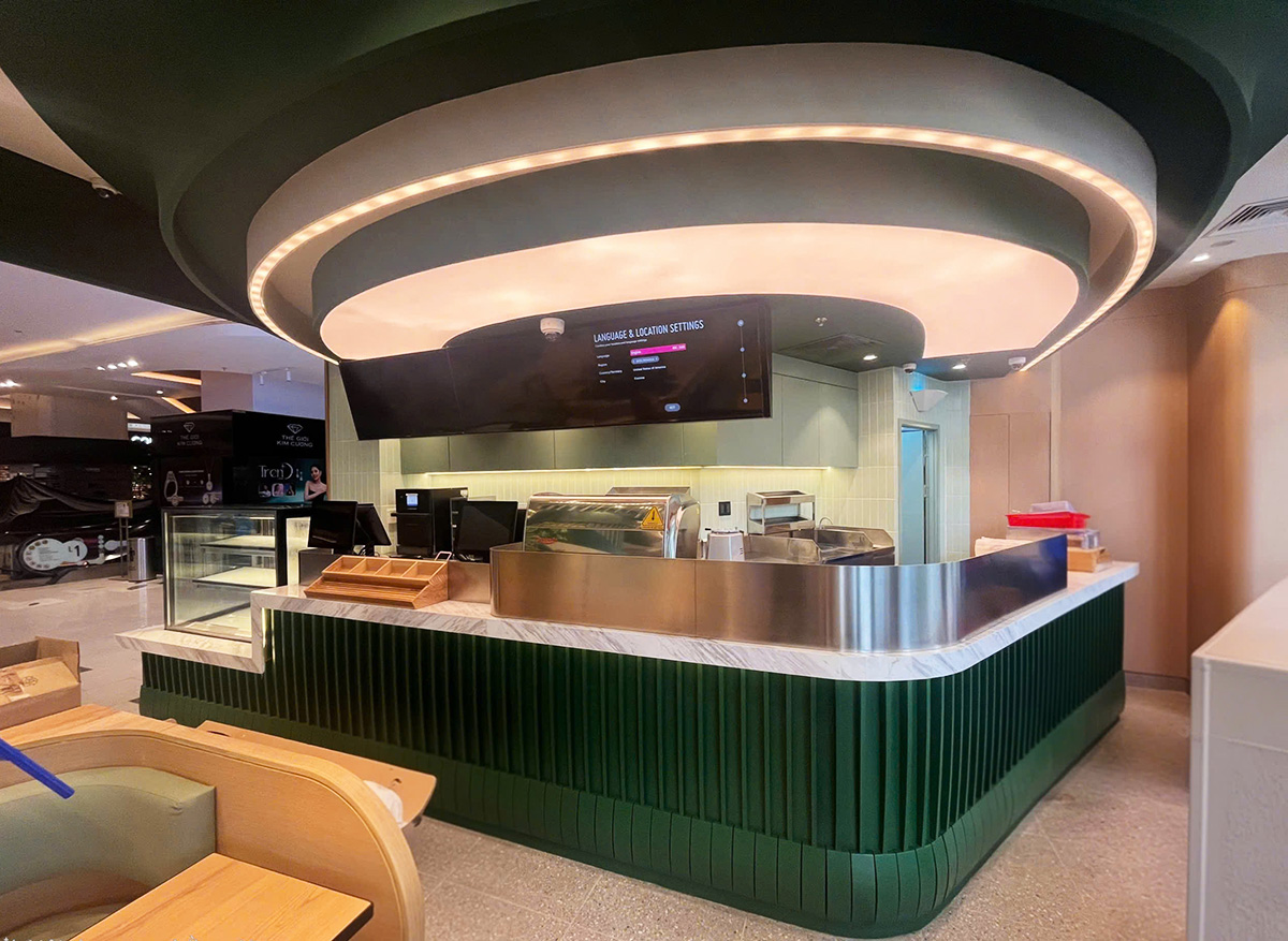 phúc long estella quầy counter