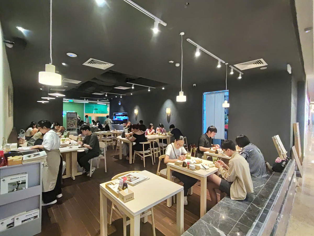 thiết kế nhà hàng morico vincom
