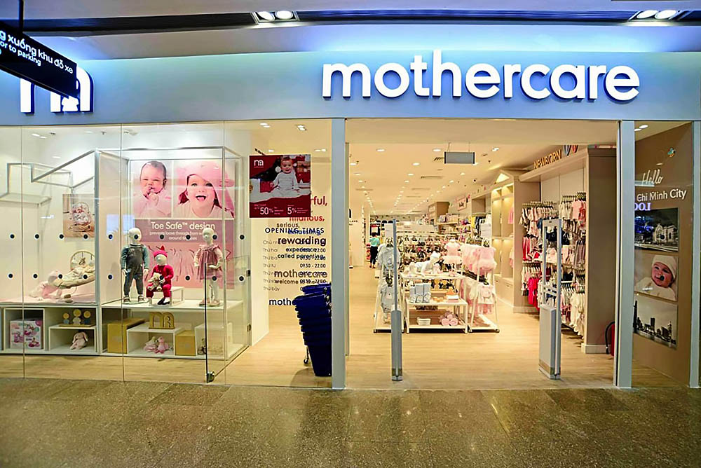 cửa hàng mothercare việt nam