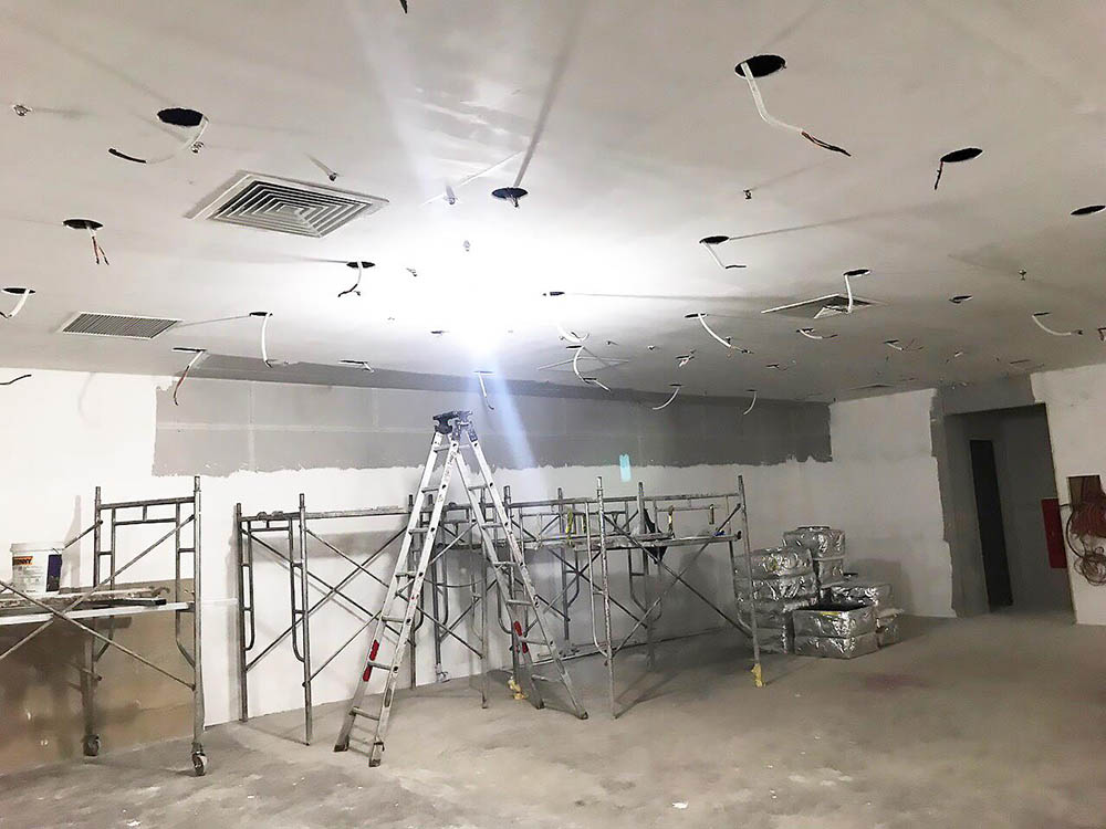 interior construction for shop in hcm