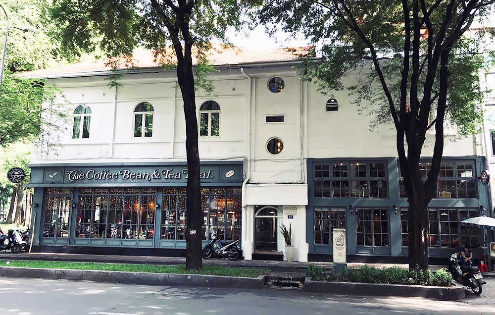 coffee bean quận 1 nội thất